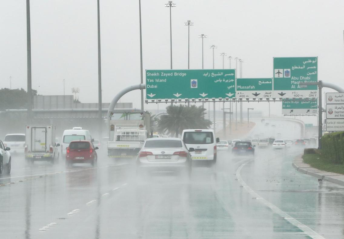 UAE issues advisory over rainy weather conditions