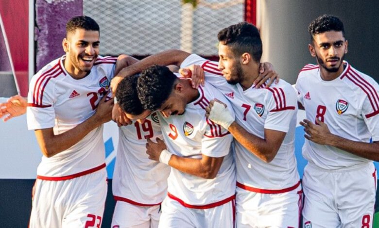 UAE U-23 soccer team defeats Oman 2-0