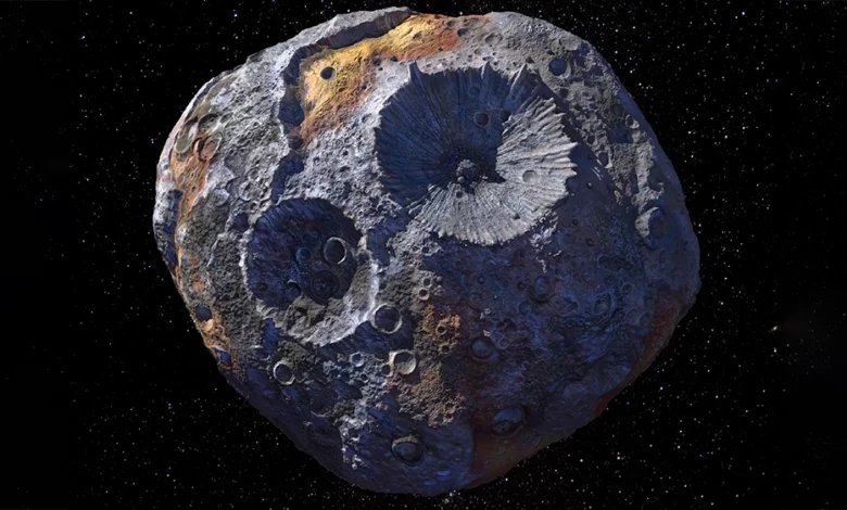 NASA's Hubble Telescope captures rare metal asteroid