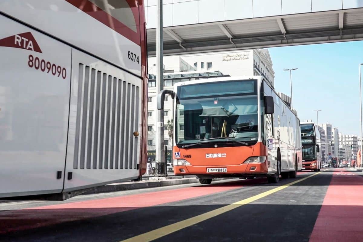 Dubai’s RTA Announces Dedicated Lanes for Buses, Taxis